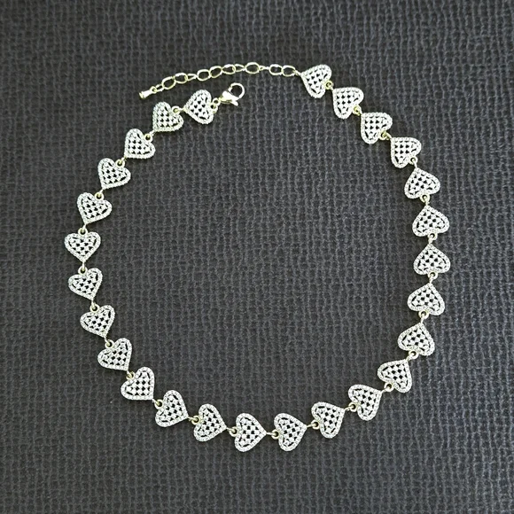 Gemelli👭 "Rebecca" Gold Hearts💛 Necklace - NWT - Picture 14 of 16